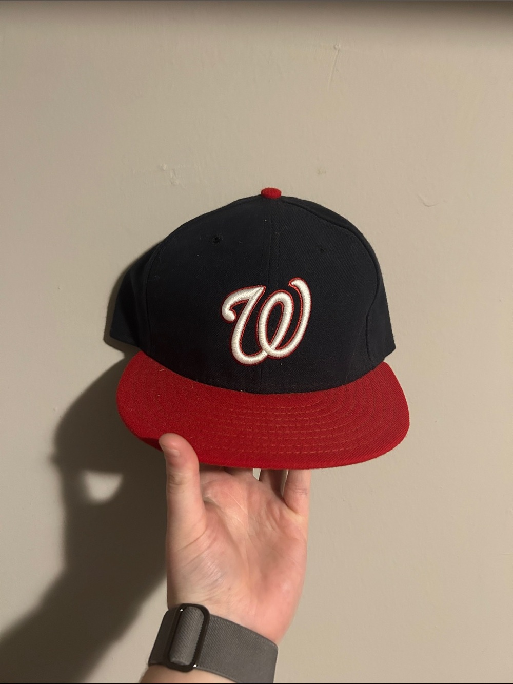 New Era baseball Washington nationals logo 7 5/8